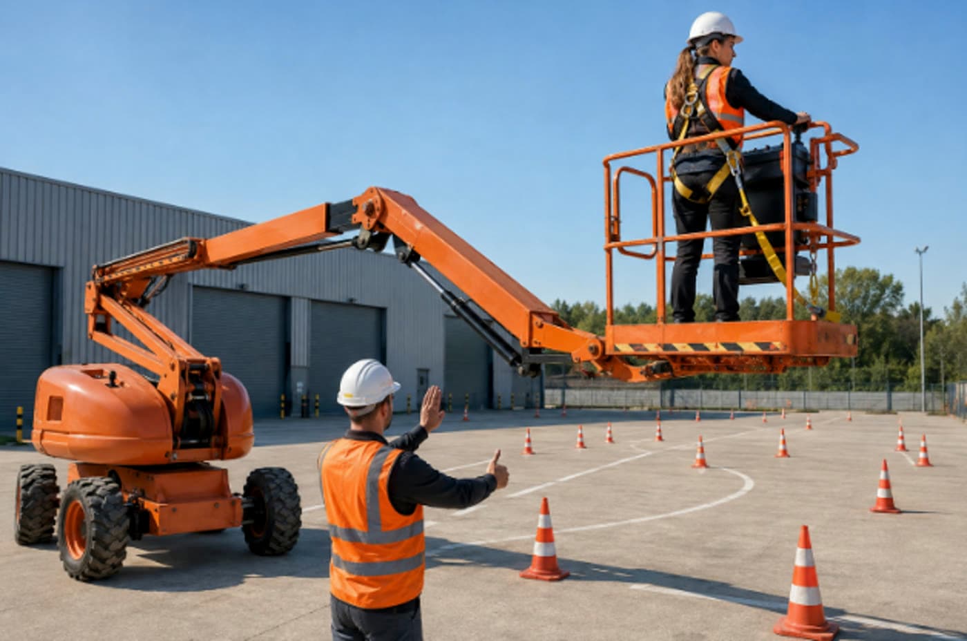 CACES® R486 catégorie B : PEMP à élévation multidirectionnelle