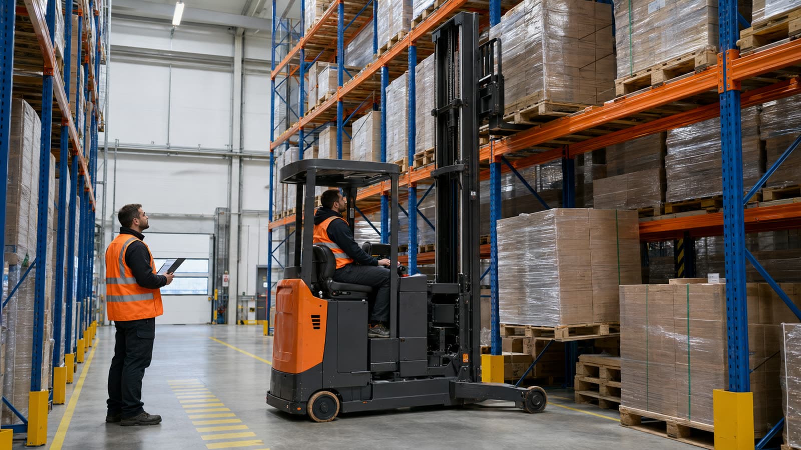 CACES® R489 — catégorie 5 : chariots élévateurs à mât rétractable