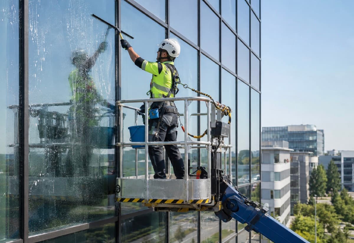 CQP Laveur de Vitres Spécialisé Travaux en Hauteur